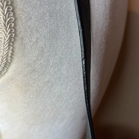 Coach Black Signature Silver Chain ShoulderBag Adjustable Strap - Picture 14 of 15